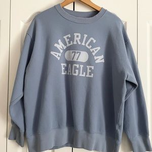 AE SUPER SOFT FLEECE OVERSIZED VINTAGE CREW NECK SWEATSHIRT